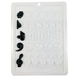 Music Notes Chocolate Mold