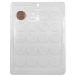 Small Coins Chocolate Mold