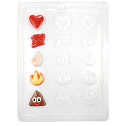 Emoticon Chocolate Mold