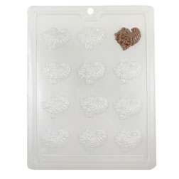 Flower Medallions Silicone Chocolate Candy Mold - CKSA