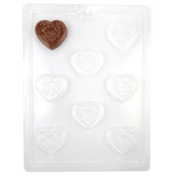 Heart Mint Chocolate Mold