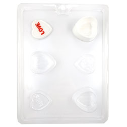 Small Love Pour Box Chocolate Mold