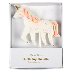 Large Unicorn Candle