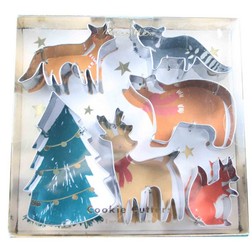 Woodland Christmas Cutter Set