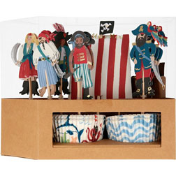 Pirate Ship Cupcake Kit