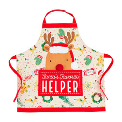 Rudolph Christmas Light Up Apron - Child