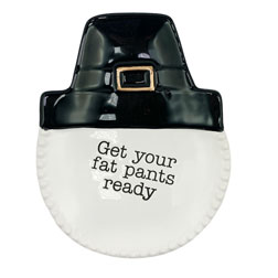 Fat Pants Thanksgiving Tidbit Plate