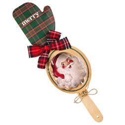 Christmas Spatula & Santa Cooke Cutter Set