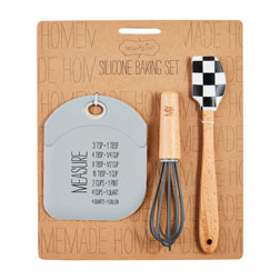 Checkerboard Spatula Baking Set