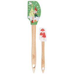 Mrs. Anderson's Baking Silicone Slim Spatula, Turquoise, Set of 2, 2 Pack  Slim - Foods Co.