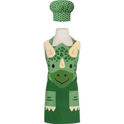 Dinosaur Apron and Hat Set - Child