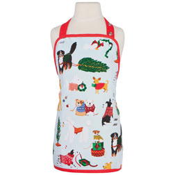 Holiday Hounds Apron - Child