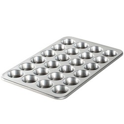 Fox Run 4868 Muffin Pan, 12 Cup, Stainless Steel