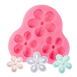 30pcs Flower Gummy Silicone Molds. Use gum paste to make flowers silicone  molds for roses, poppies and other petals
