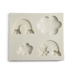 Rainbow and Cloud Silicone Mold