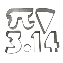 PI Day Cookie Cutter Set