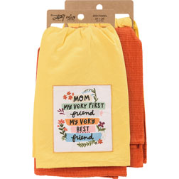 Mom, Very First Best Friend Kitchen Towel Set