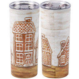 Gingerbread Village Coffee Tumbler