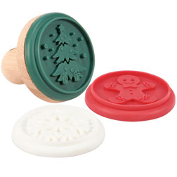 Christmas Cookie Stamp 3pc Set