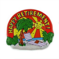 Happy Retirement Cake Topper