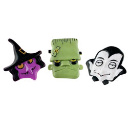 Halloween Monsters Cupcake Toppers