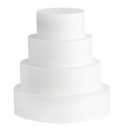 6 x 5 Round Styrofoam Cake Dummy