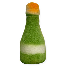 Champagne Bottle Sugar Layons