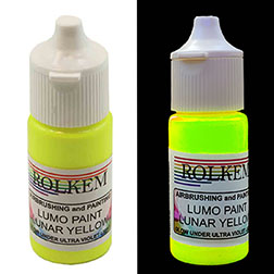 Lumo Lunar Yellow UV Paint