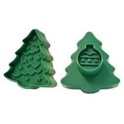 Christmas Tree Cookie Cutter Stamp