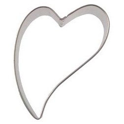 Folk Heart Cookie Cutter and Stencil Set