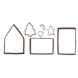 Gingerbread House Cookie Cutter Set