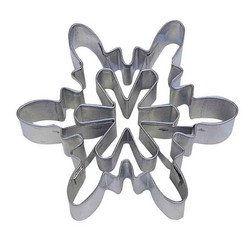 Snowflake Cookie Cutter w/ Cutouts #3