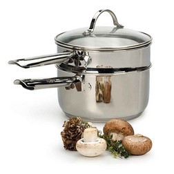 Zulay Kitchen Stainless Steel Double Boiler Chocolate Melting Pot