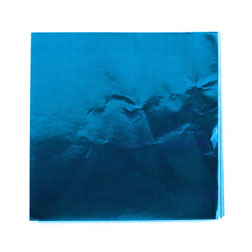 Blue Foil Candy Wrappers