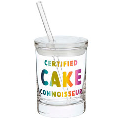 Certified Cake Connoisseur Glass