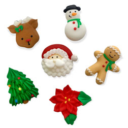 Christmas Themed Edible Decorations