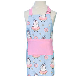 Unicorn Donuts Apron - Child