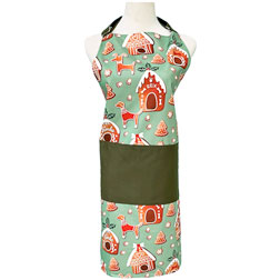 Gingerbread Dog Apron - Adult