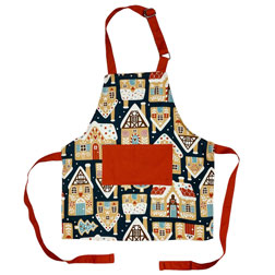 Gingerbread Village Apron - Child