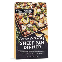 Lemon Rosemary Sheet Pan Dinner Meal Starter