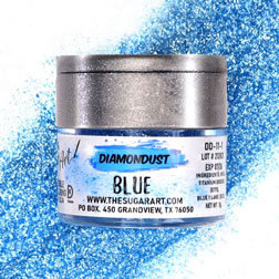 Blue Diamond Dust Edible Glitter