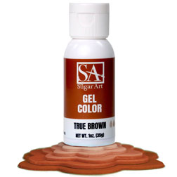 True Brown Gel Food Color