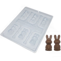 Chocolate Bar Mold with fillable cubes