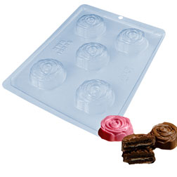 Rose Chocolate Dipped Cookie Mold