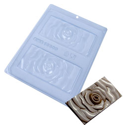 Rose Chocolate Bar Mold