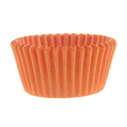 Orange Mini Cupcake Liners  Orange Midi Baking Cups, Greaseproof