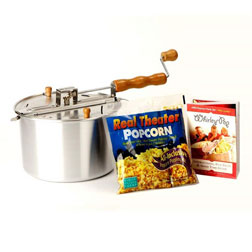 Aluminum 6 Qt Whirley-Pop Popcorn Popper