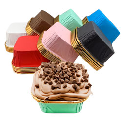 Square Baking Cups