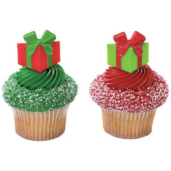 Christmas Cake and Cupcake Toppers and Decorations