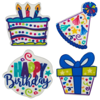 Birthday Icing Decorations